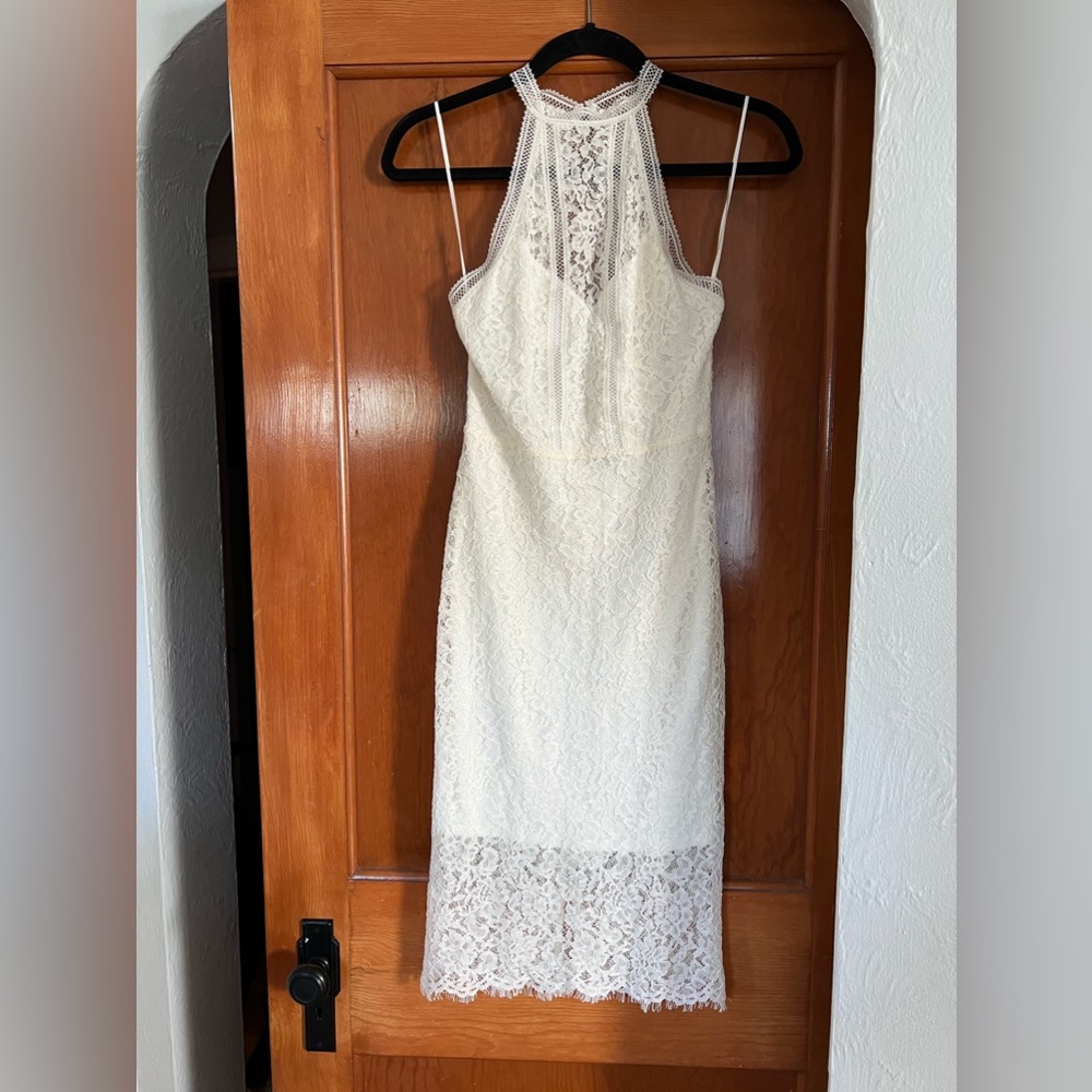 White Lace Express Dress